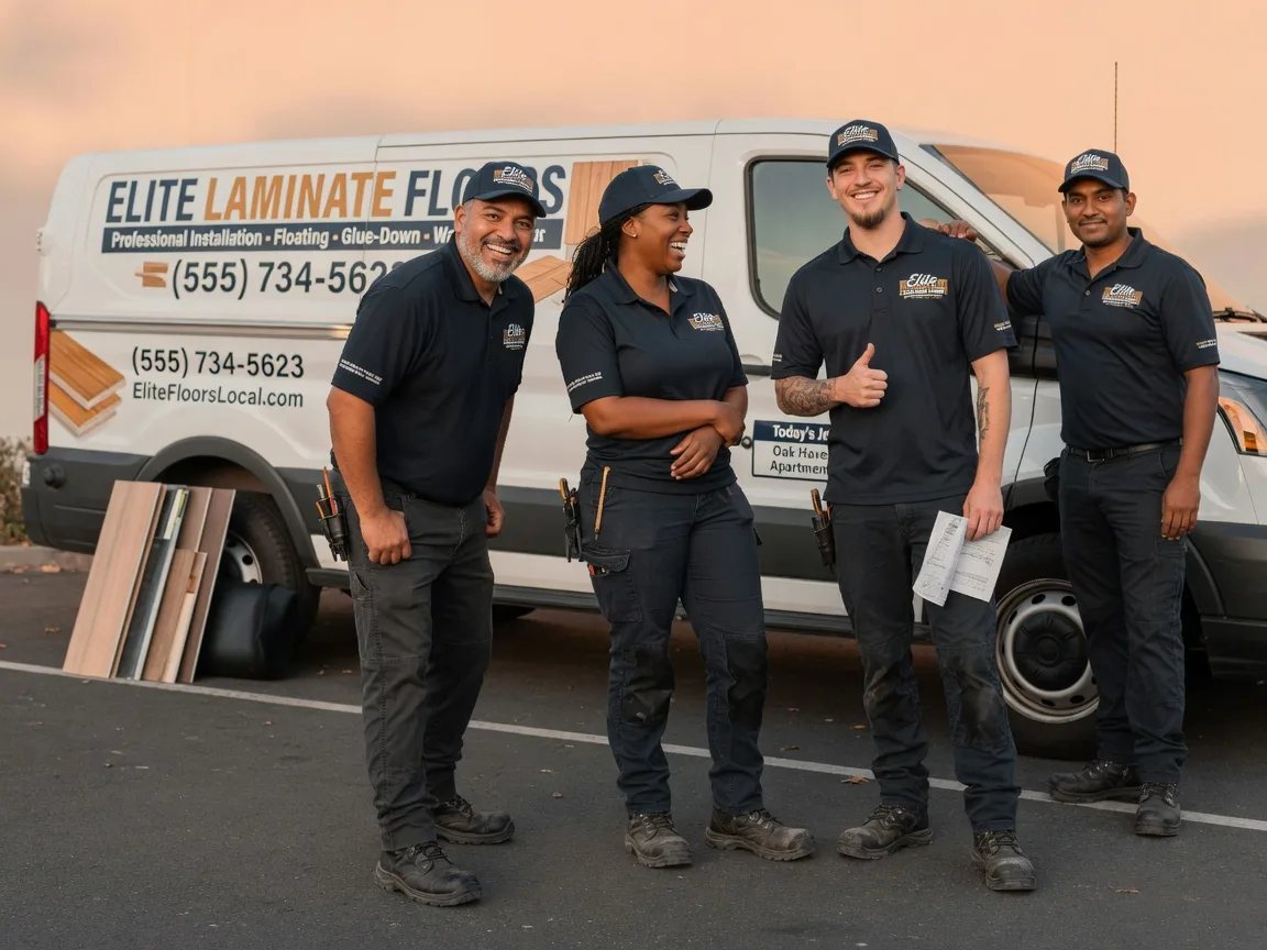 Laminate flooring installation company in Cloverdale, OH